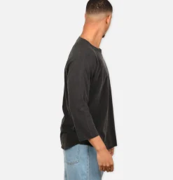 Baseball Tee Black