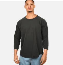 Baseball Tee Black