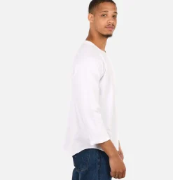 Baseball Tee White