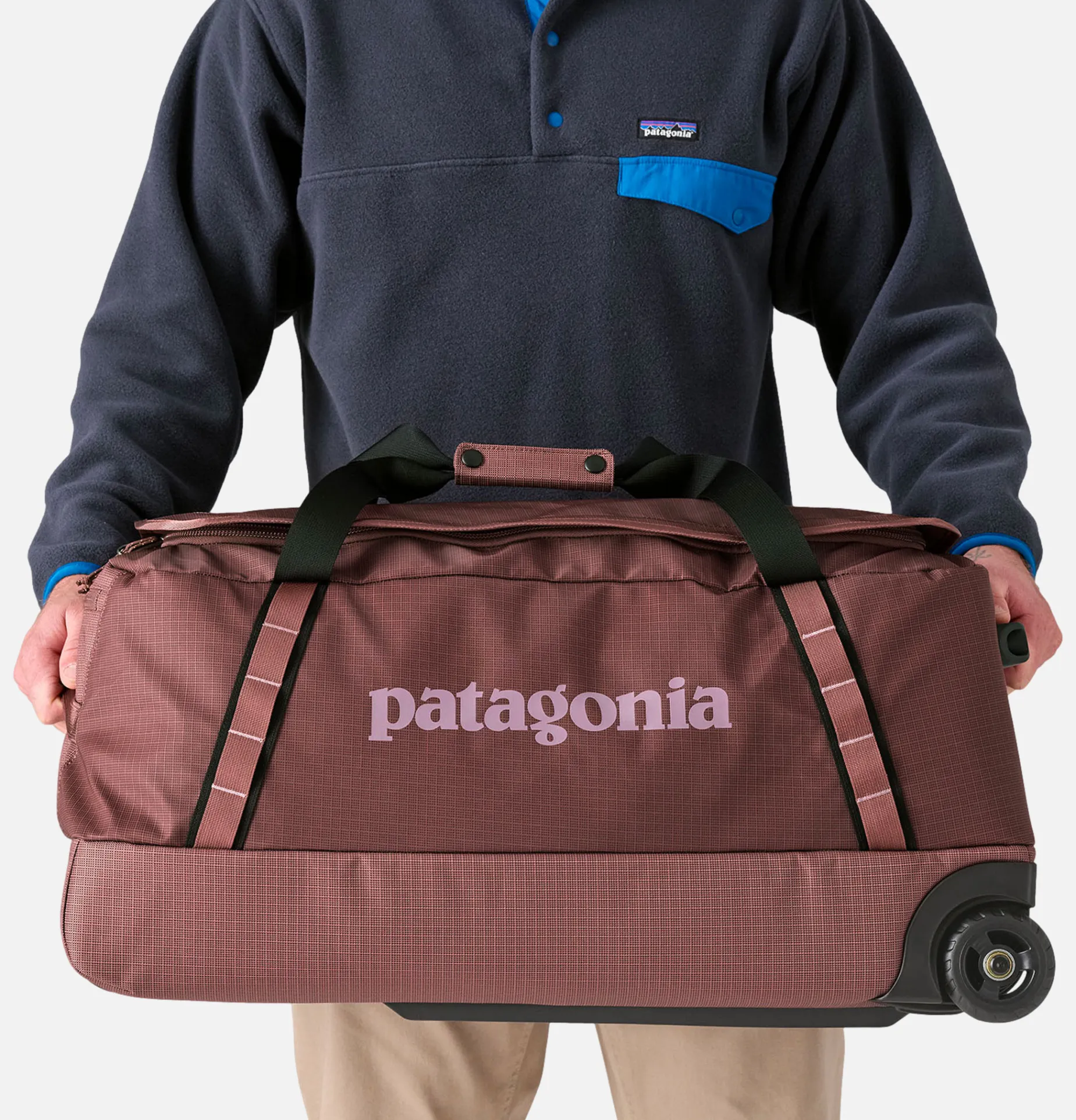 Black Hole Wheeled Duffel 70L Dulse Mauve