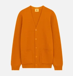 Cardigan Youri Merino Ocre