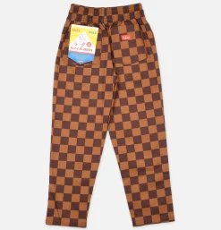 Chef Pant Checker Brown
