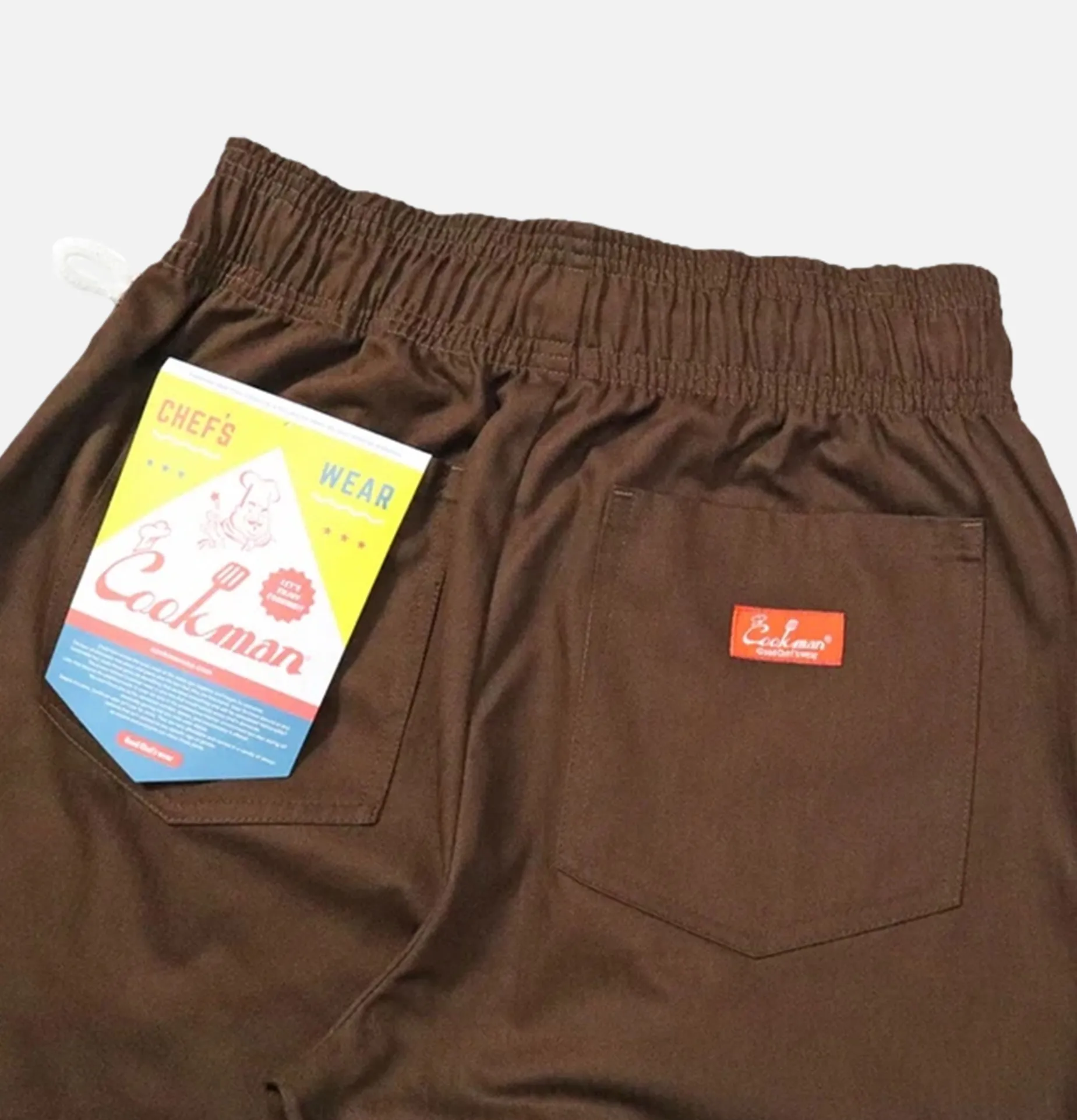 Chef Pant Herringbone Chocolat