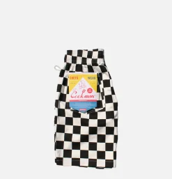 Chef Short Checker Black