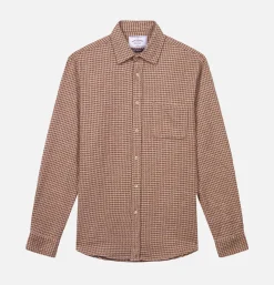 Chemise Abstract Brown