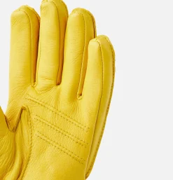 Deerskin Gloves Yellow