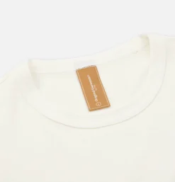 Double Rib Oversized Tee White