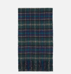 Echarpe Tartan Lambswool Scarf Green Loch