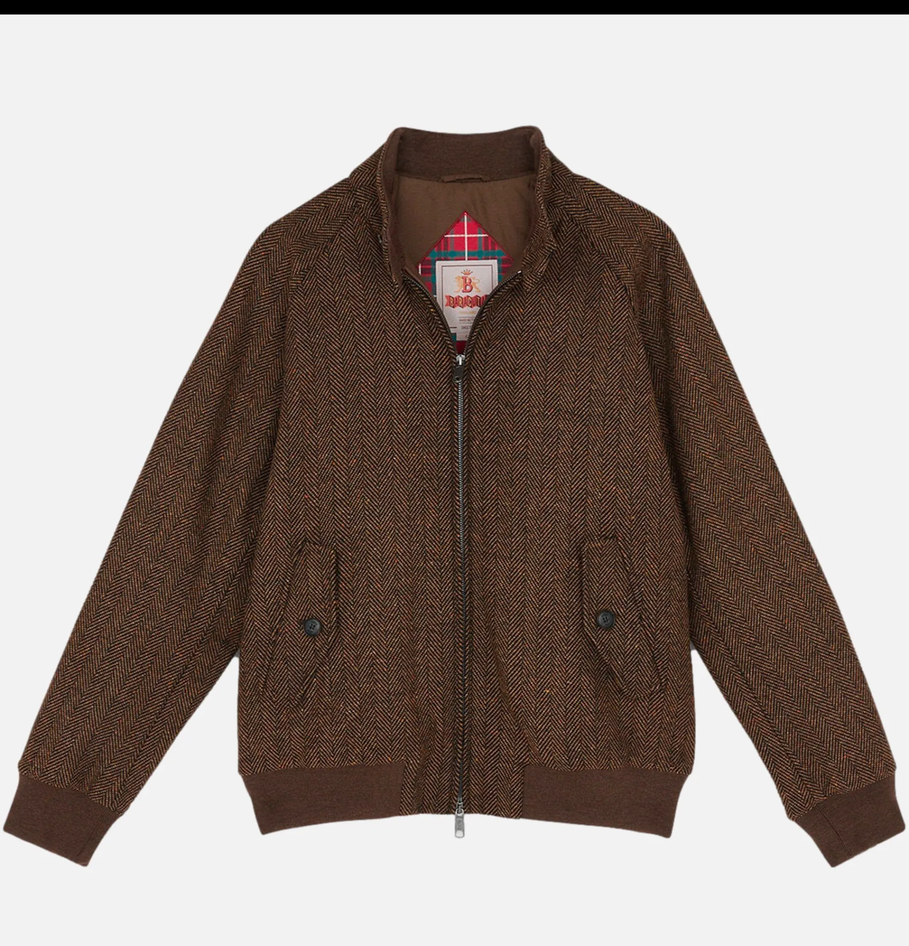 G9 Herringbone Wool Bark