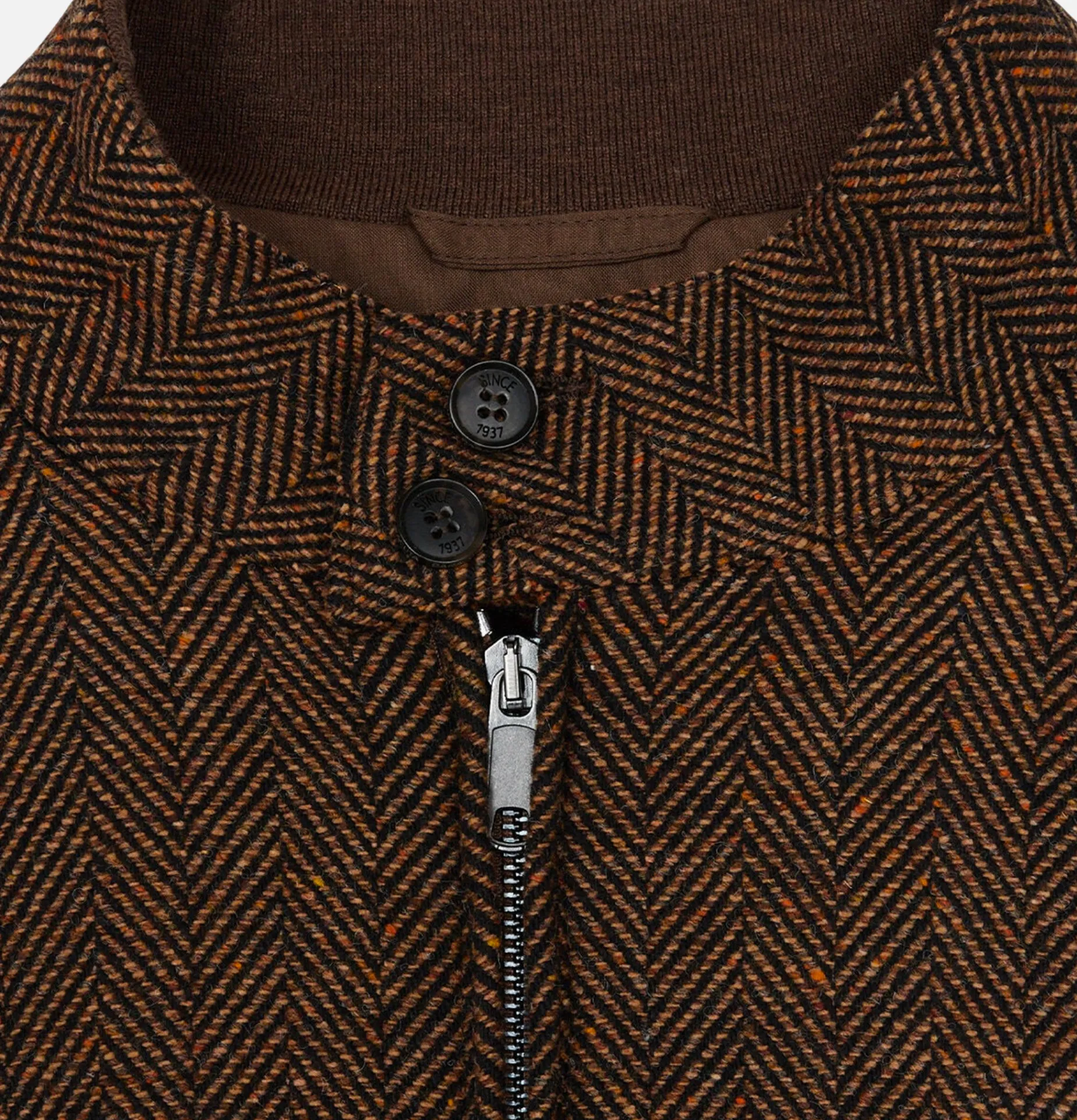 G9 Herringbone Wool Bark