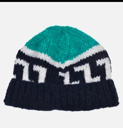 Handknit Pattern navy