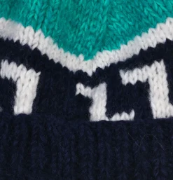 Handknit Pattern navy