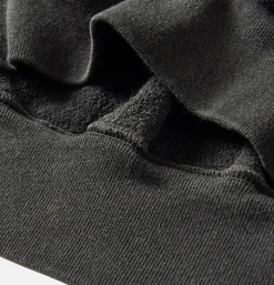 Heavy Po Hood Sweat Black