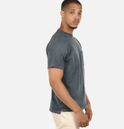 Heavy Raglan Pocket Tee Slate
