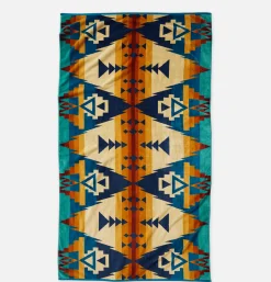 Jacquard Spa Towel Siskiyou Brown