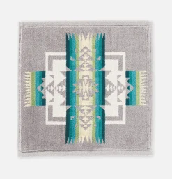 Jacquard Wash Cloth Grey