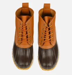 Mens Bean Boot 6" Tan Brown
