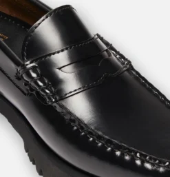 Mocassin Femme Gh Bass Larson Black Gh Bass
