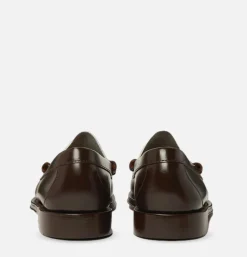 Mocassin Gh Bass Weejun Brown and White
