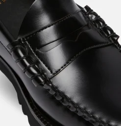 Mocassin Larson 90's Penny Loafer Black