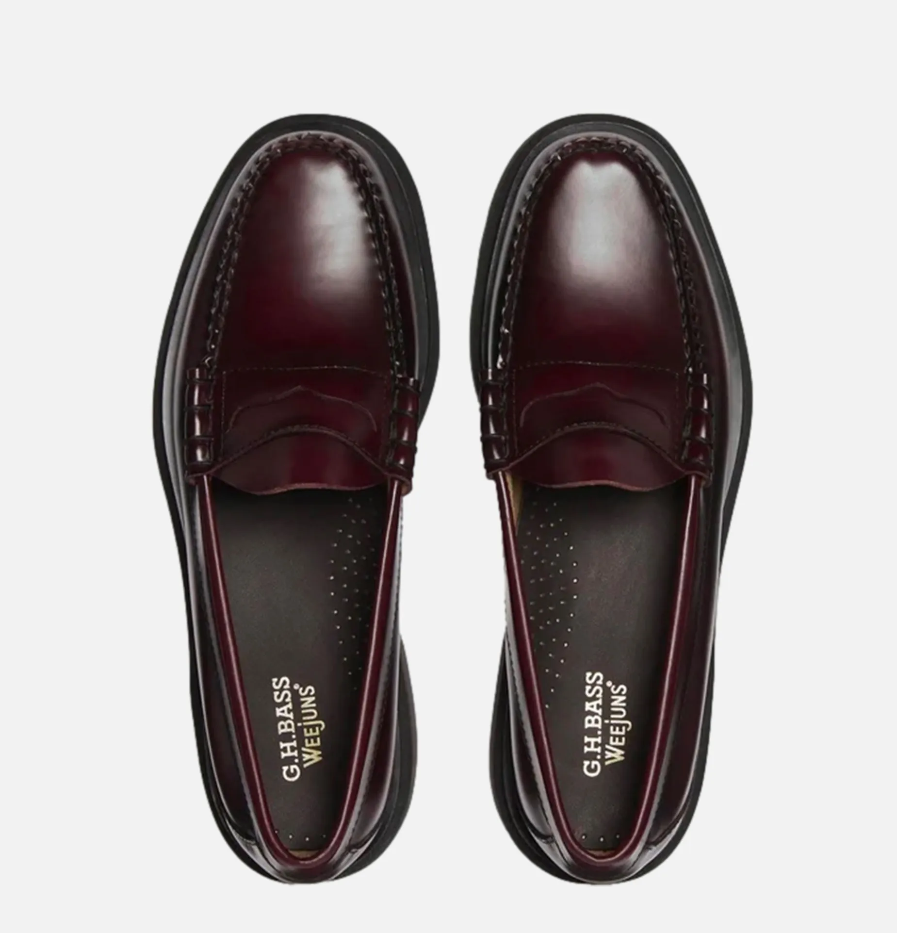 Moccassin Weejun Step Larson Wine
