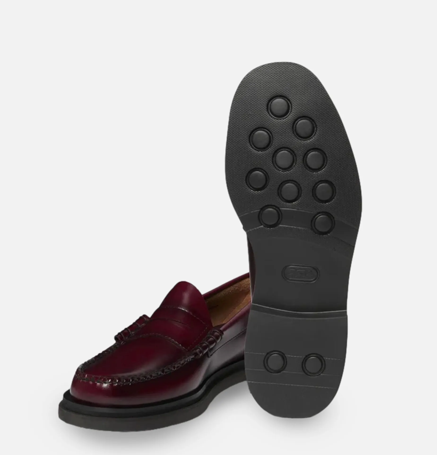 Moccassin Weejun Step Larson Wine