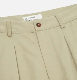 Pantalon Double Pleated Stone