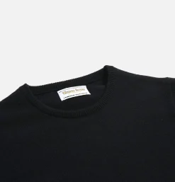 Pull Col Rond Black