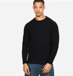 Pull Col Rond Navy