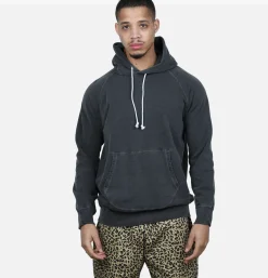 Pullover Hooded Sweat Black