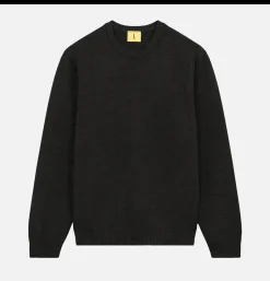 Pull Youri Col Rond Anthracite