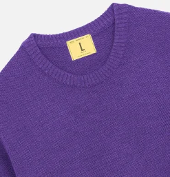 Pull Youri Col Rond Violet