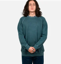 Raglan Crew Sweat Slate
