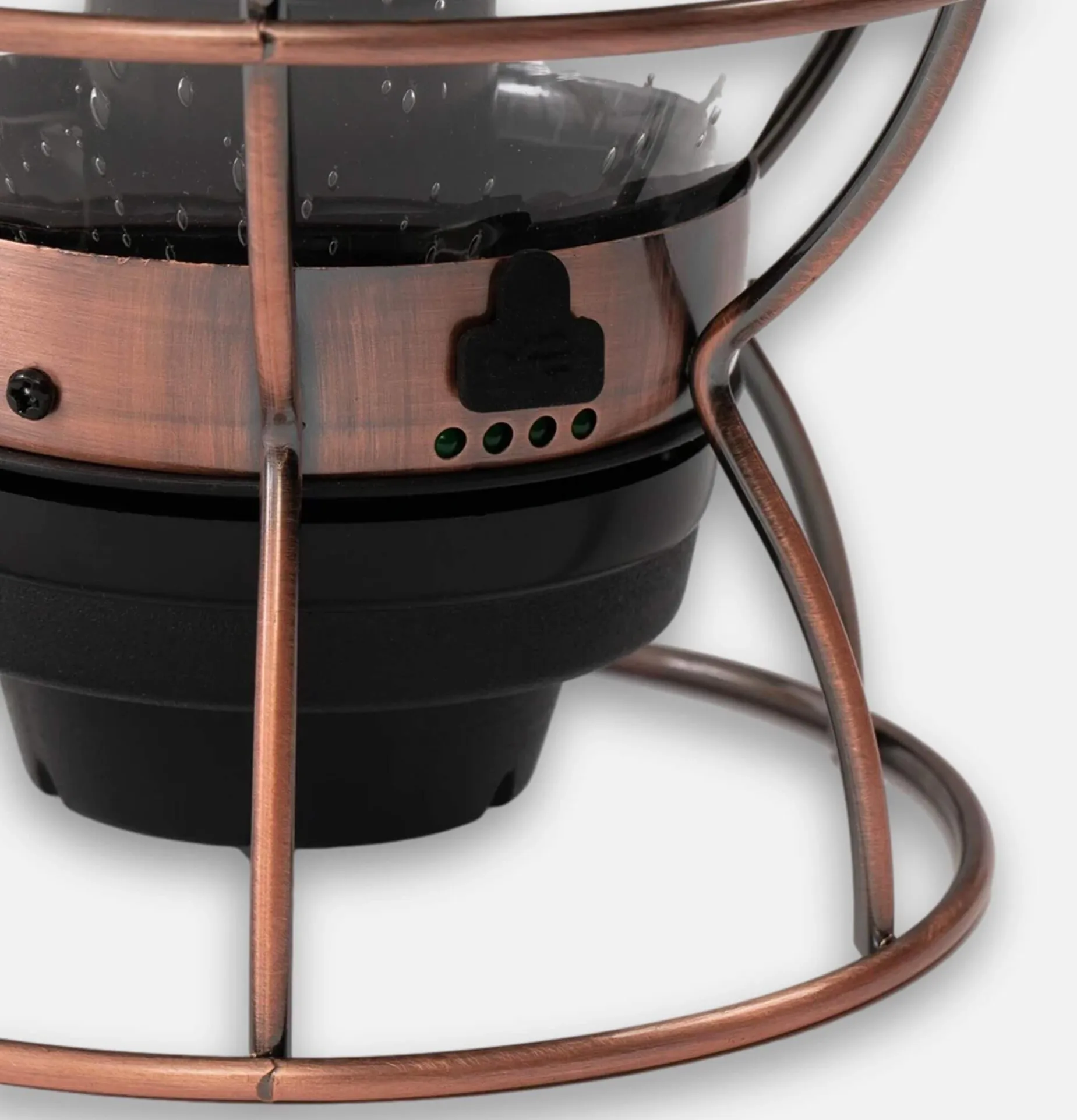 Railroad Lantern Bronze USB