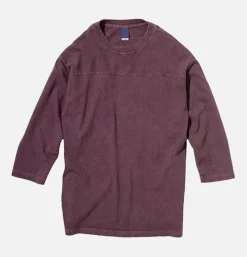 80s Football Tee Bordeaux