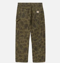 Single Knee Camo Duck Green