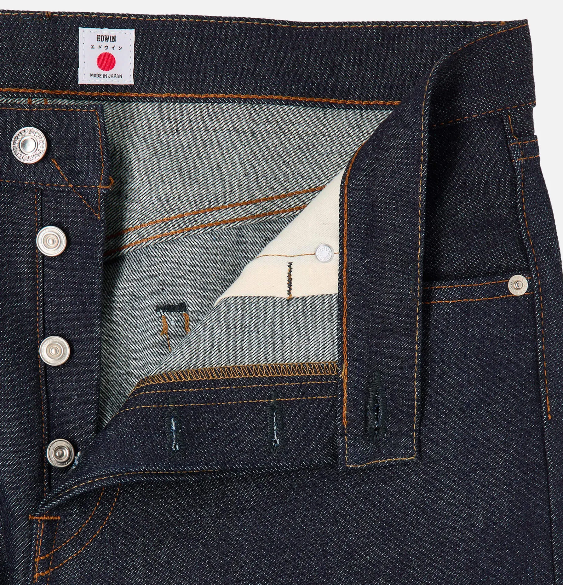 Slim Tapered Kurabo Blue Unwash