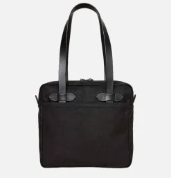 Small Zipper Tote Black