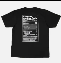 Tee Shirt Nutrition Facts Black