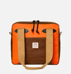 Tincloth Zipper Tote Tan