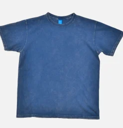 Vintage Dye Crew Tee Navy