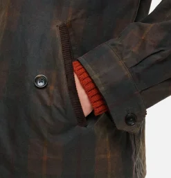 Wax Pattern G4 Brown Check