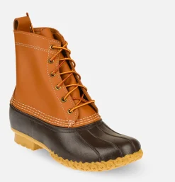 Womens Bean Boot 8" Tan Brown