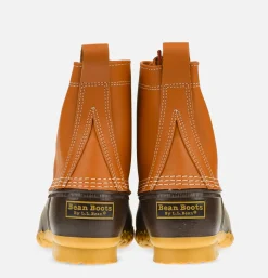 Womens Bean Boot 8" Tan Brown